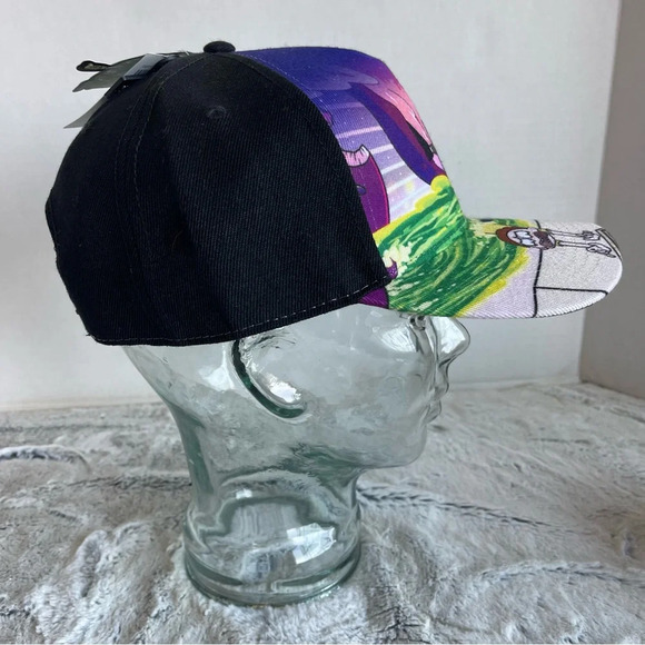BIOWORLD Adult Swim Rick And Morty Cap Adjustble SnapBack Graphic Hat - Picture 7 of 12